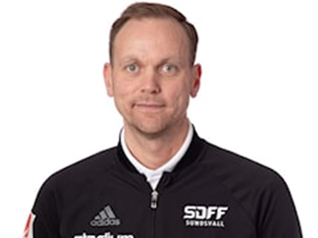 SDFF-tränaren Mikael Melin Bhy.