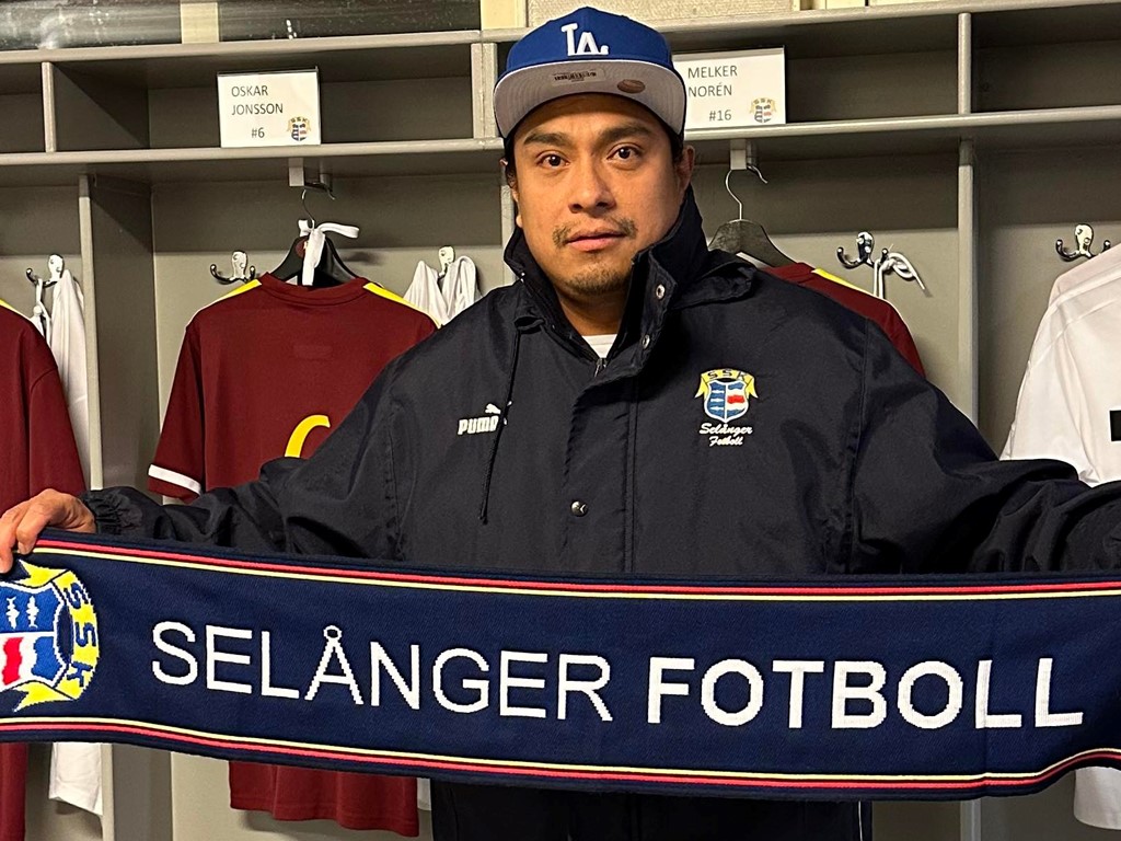Juan Medina ny tränare i Selånger 2, ifjol i Sundsvalls FF. Foto: Jesper Hellström.