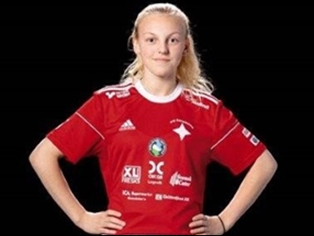 17-åriga Östersundsspelaren Denise Jensen, Östersund.jpg sänkte IFK Timrå med sina dubbla fullträffar.