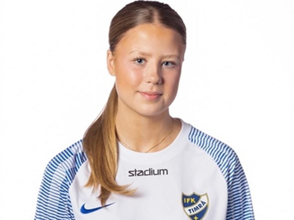 Freja Tengqvist gjorde Timrås första mål.