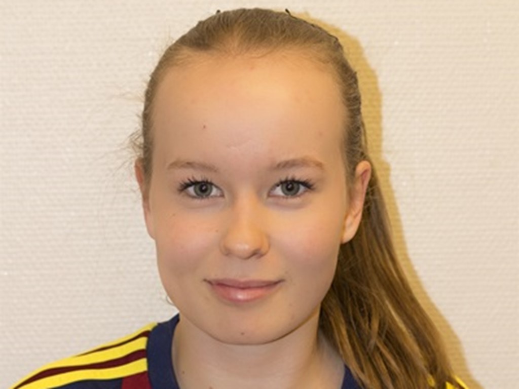 Tova Olsson målade för Söråker i sin avslutningsmatch.