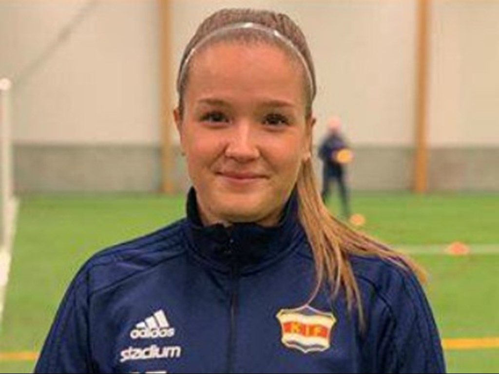 Amanda Hamrins frispark fram till 4-1 mot Bergnäset var en läckerbit.
