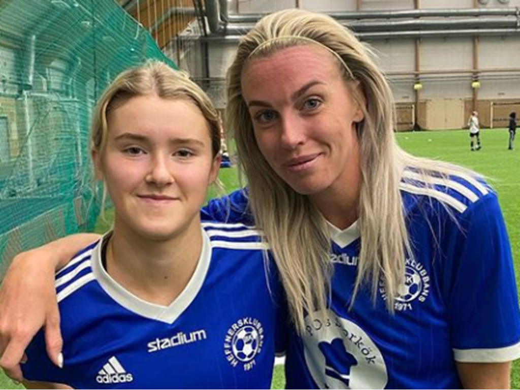 Målar Linnea Sahlin och Amanda Sevefjord på nytt? Foto: HKBK