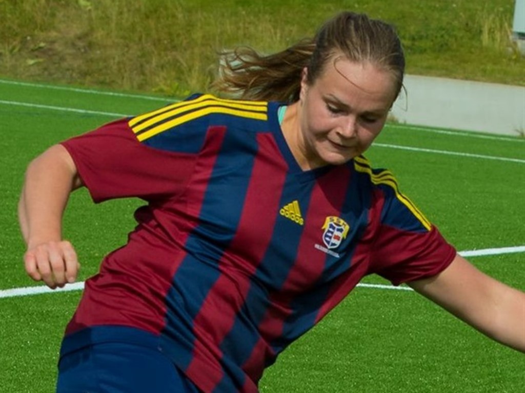 Celina Berglund svarade för ett av Selångers sju mål mot Härnösand.