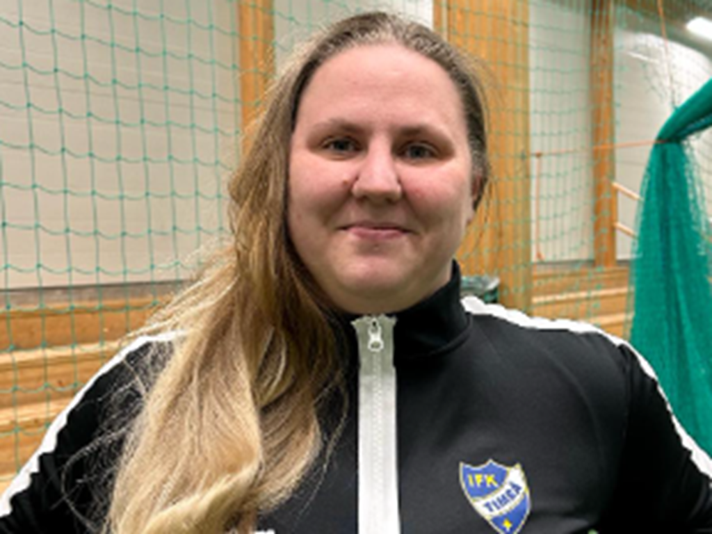Ina Danielsson, ny mellan stolparna i IFK Timrå.