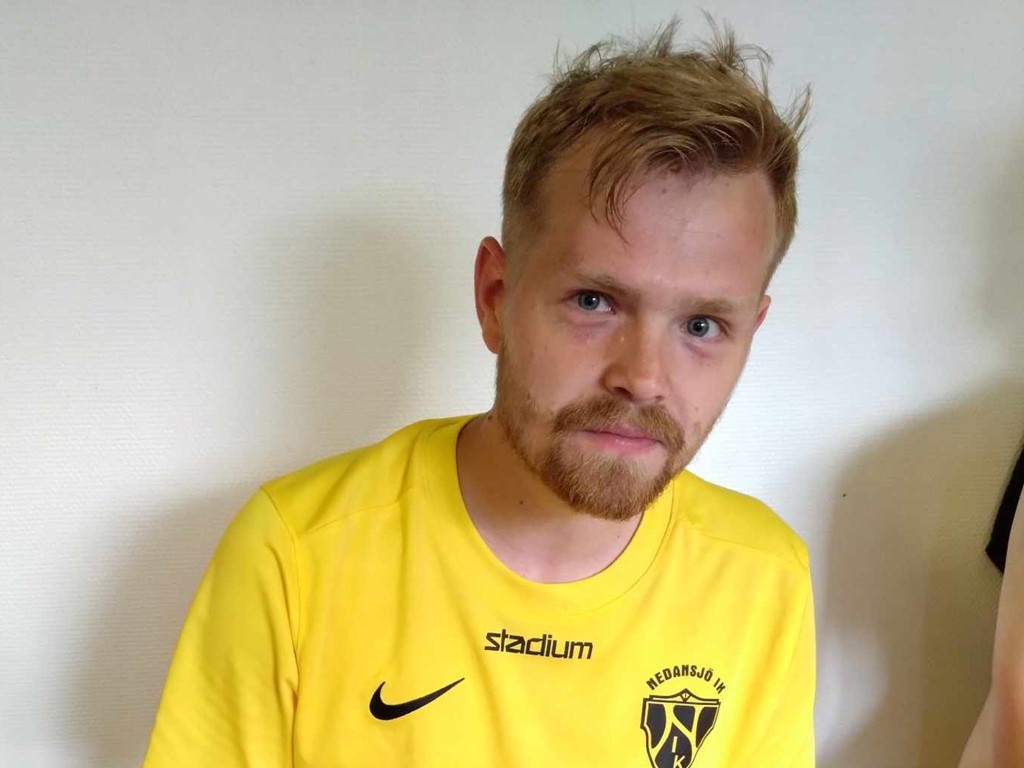 Nedansjös segerskytt i minut 90 - Andreas Sundqvist.